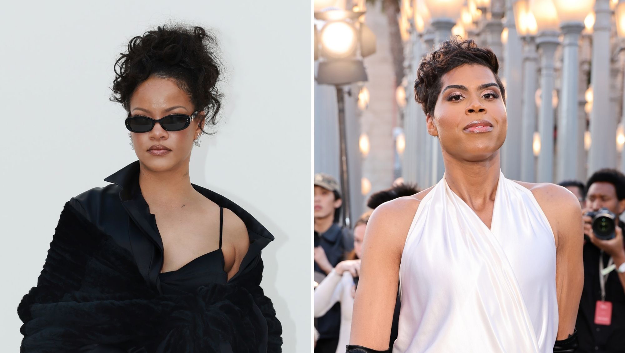 Rihanna Seemingly Reacts to EJ Johnson Shading Her at Paris Fashion Week