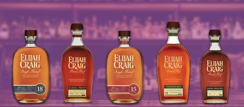 Every Whiskey In The New Elijah Craig Lineup, Ranked