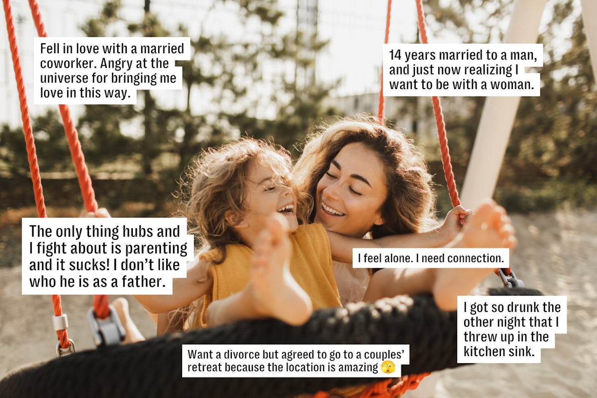 “I Want To F*ck A Married Man” &amp; 47 Other Mom Confessions