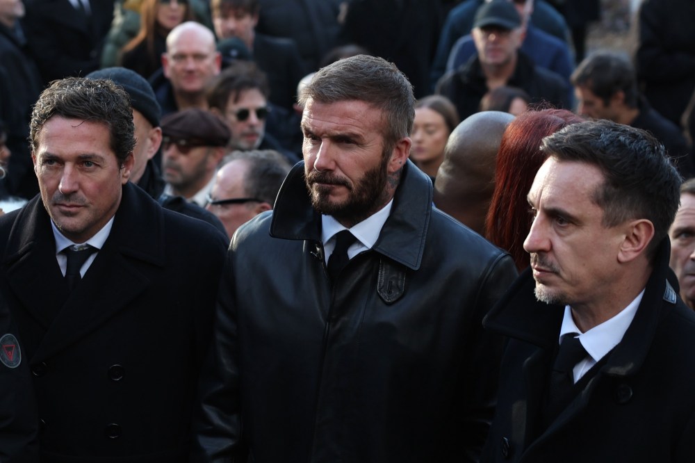 David Beckham Attends Stone Roses Bassist’s Funeral Amid Family Drama