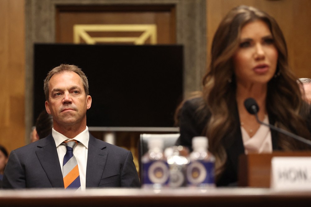 Kristi Noem's Estranged Husband Bryon Breaks Silence After Divorce Filing