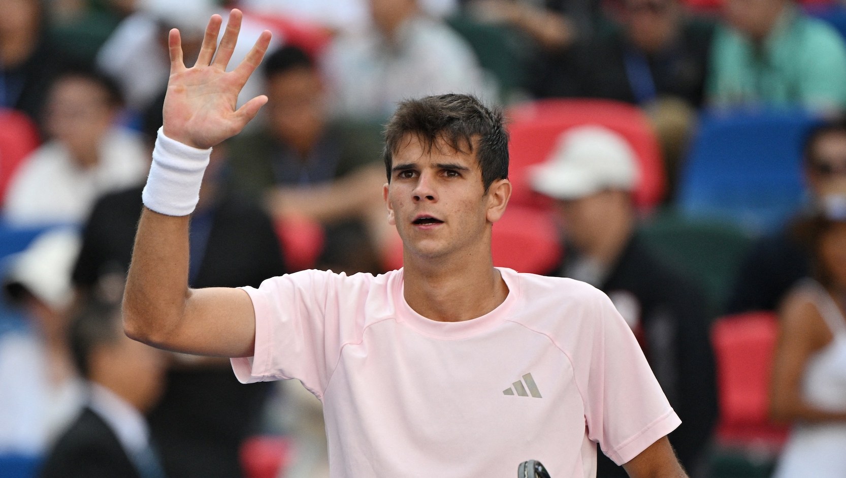 Tennis Player Rafael Jodar Yells Expletive at Ball Boy in Bizarre Scene