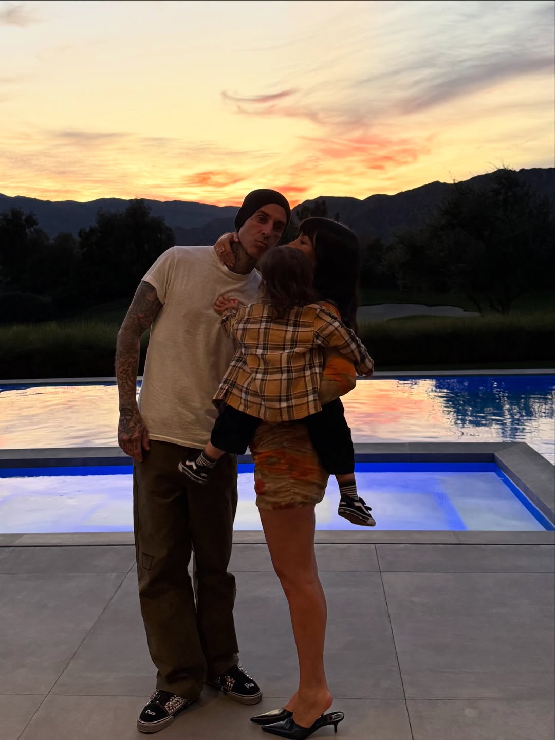 Kourtney Kardashian Shares Rare Photos of Son Rocky With Travis Barker