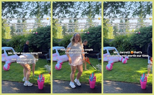 Mom Catches Dad *Drying* The Grass Before A Party, &amp; The Internet Can’t Deal