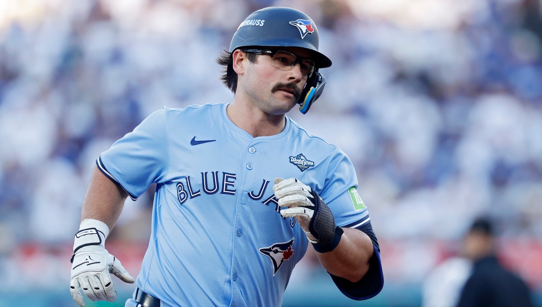 Blue Jays' Davis Schneider’s Dad Films Stunned Reaction to World Series Homer