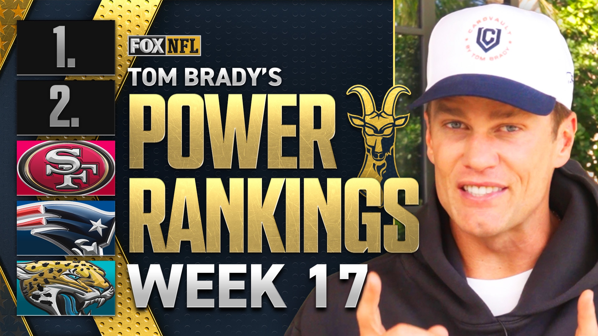 Tom Brady's Week 17 Power Rankings 🚨
