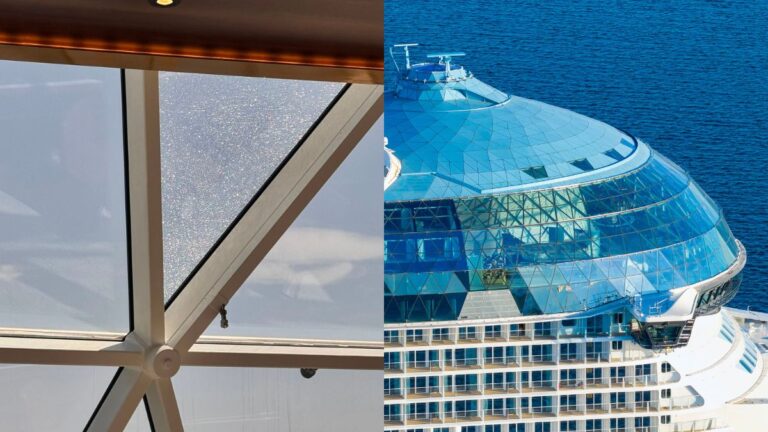 Shattered Glass Found in Brand New Royal Caribbean Ship’s AquaDome