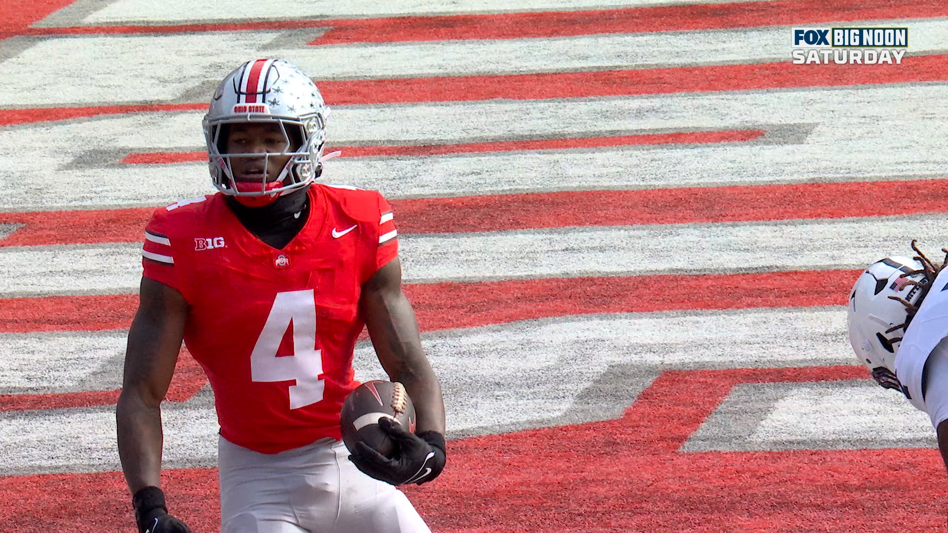 Julian Sayin finds Jeremiah Smith for a 14-yard TD to give Ohio State a lead over Penn State