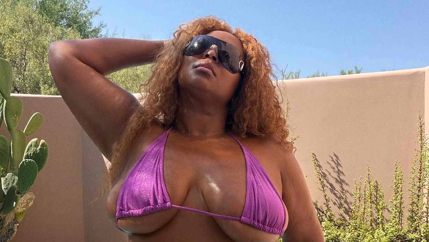 Lizzo Sparkles in Underboob-Baring Bikini to Celebrate ‘Fat Liberation Month’