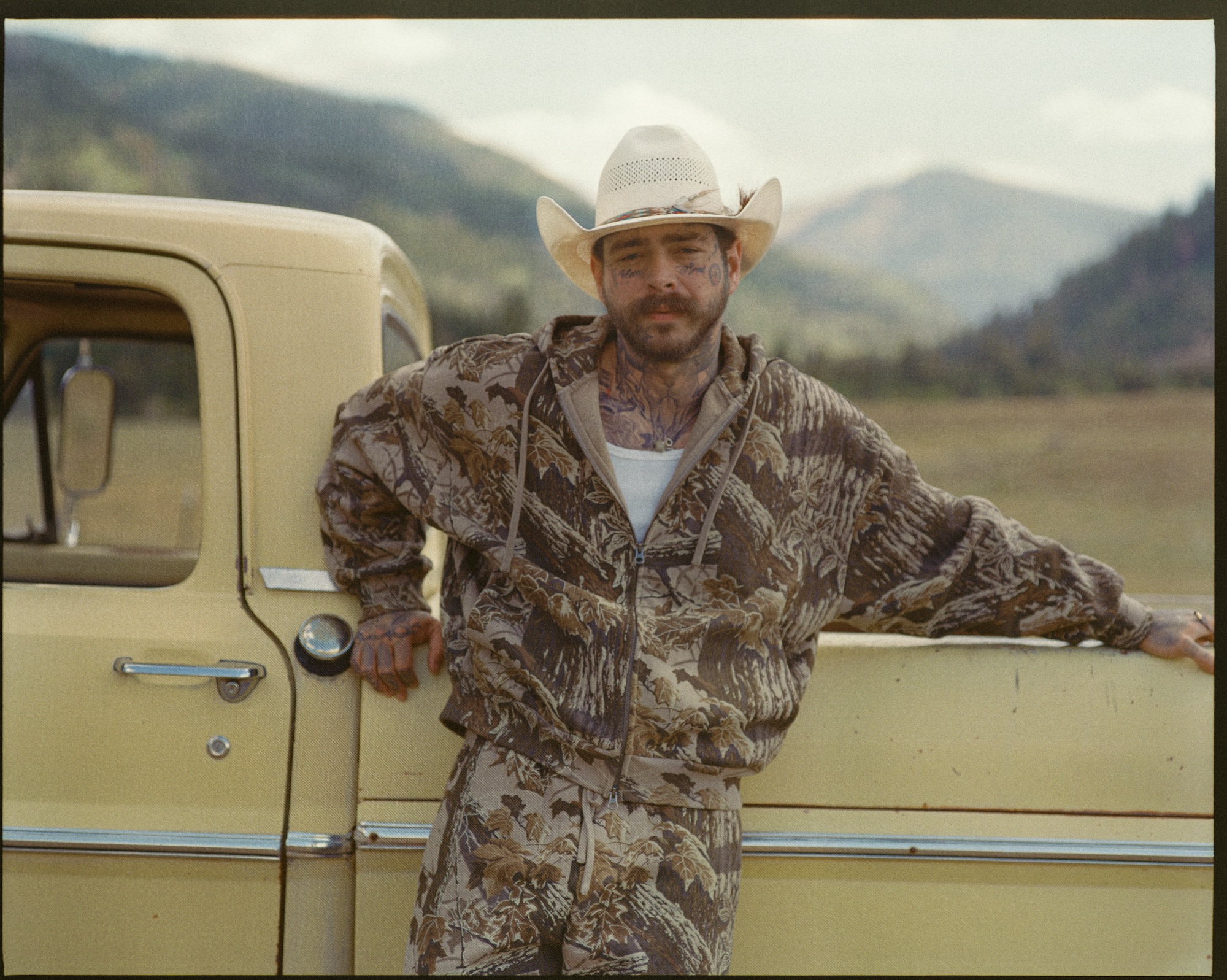 Post Malone Strips Down to His Briefs and Flaunts Tattooed Skin in Skims Ad