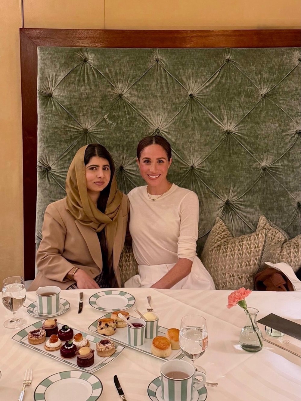 Meghan Markle Reveals Reason for Malala Yousafzai Meetup: 'Tea for Two'