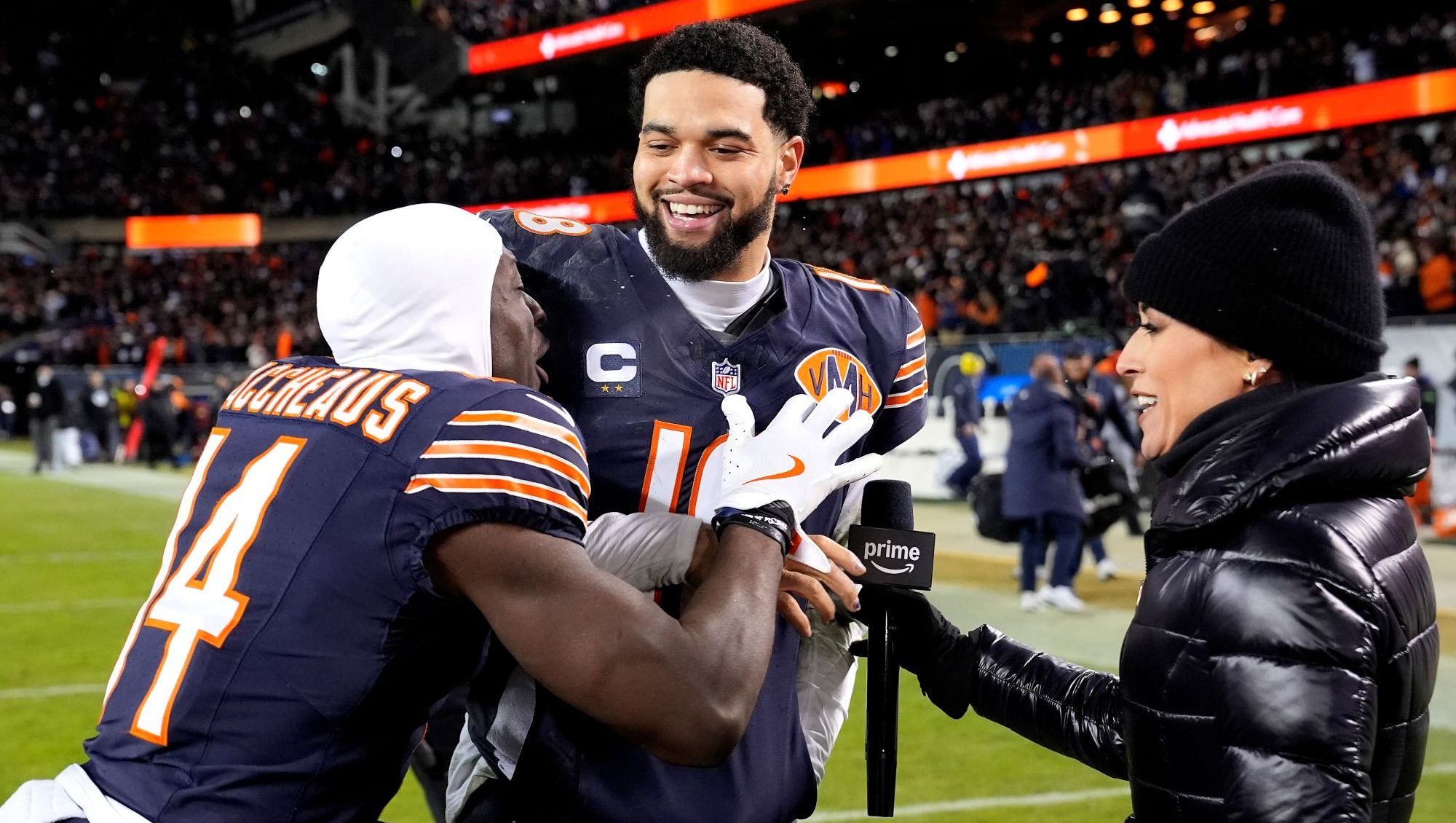 Caleb Williams, Bears Teammates Troll Packers After Massive Playoff Win