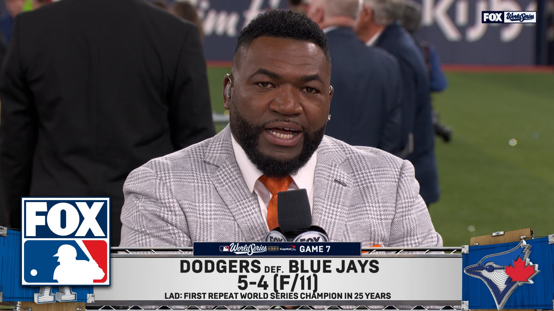 INSTANT REACTION 🚨 Big Papi, A-Rod &amp; Jeter react to Dodgers winning back-to-back World Series