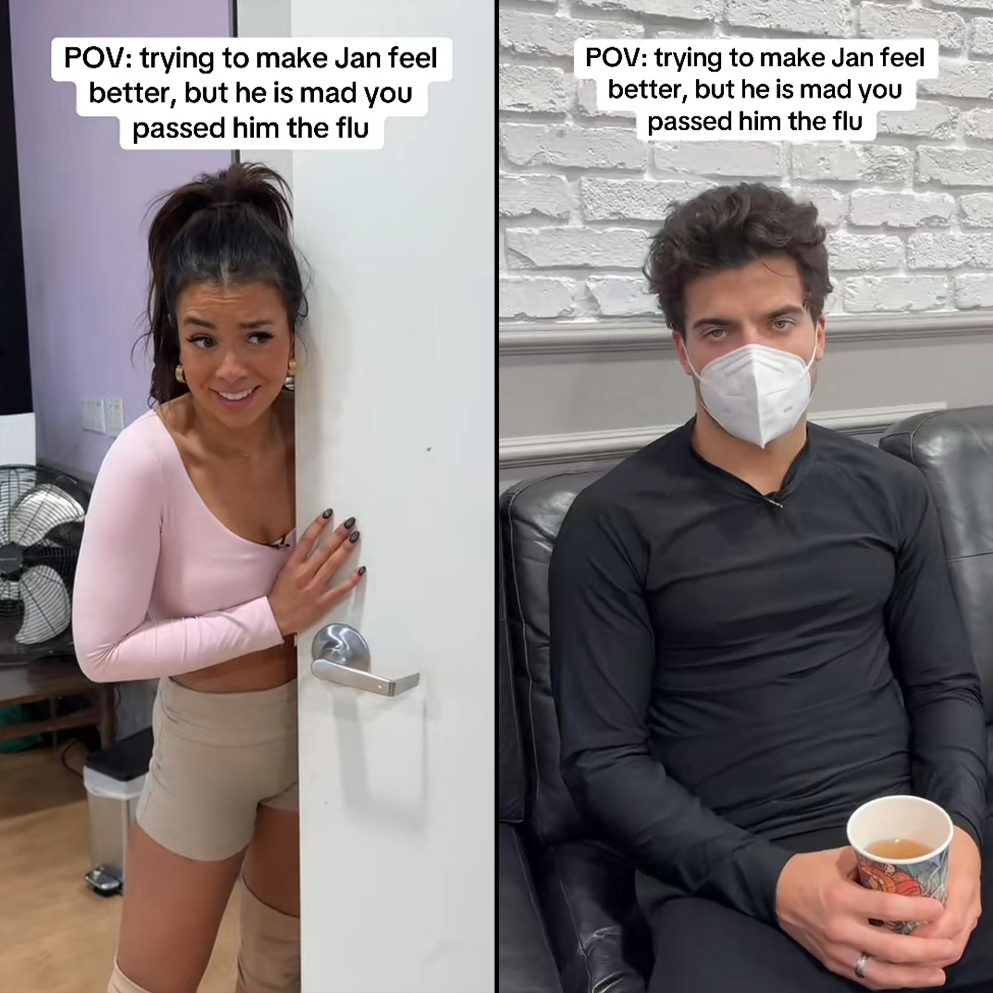 Jen Affleck Reveals ‘DWTS’ Partner Jan Ravnik Has the Flu