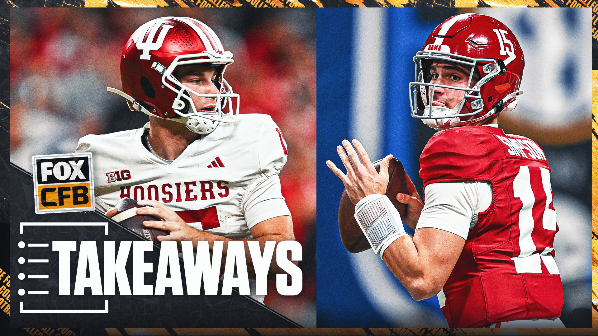 4 Takeaways From Indiana's Rose Bowl Demolition of Alabama in CFP Quarterfinal