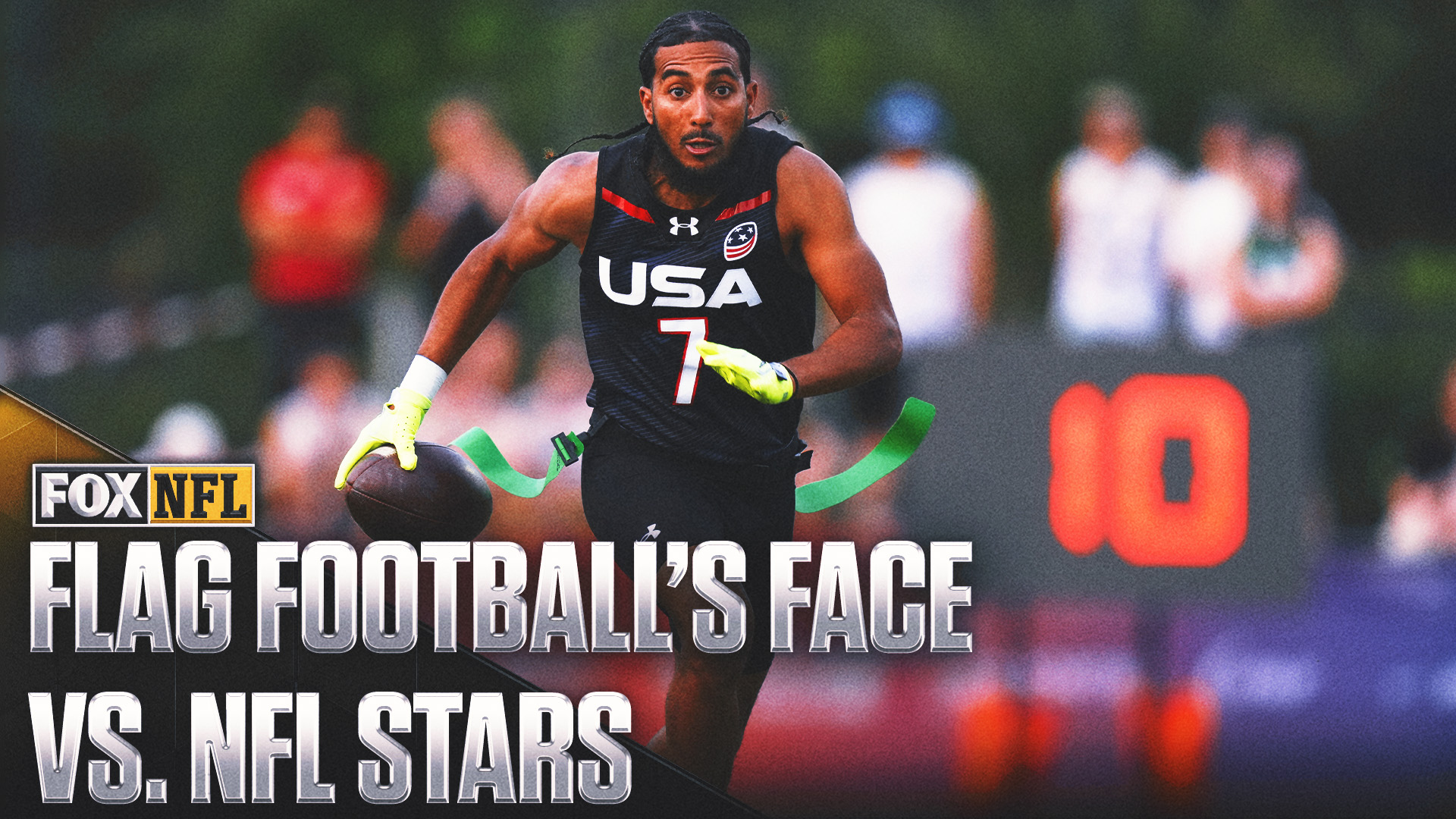 Darrell 'Housh' Doucette Proves He's Still Flag Football's Top Player, But NFL Stars Loom