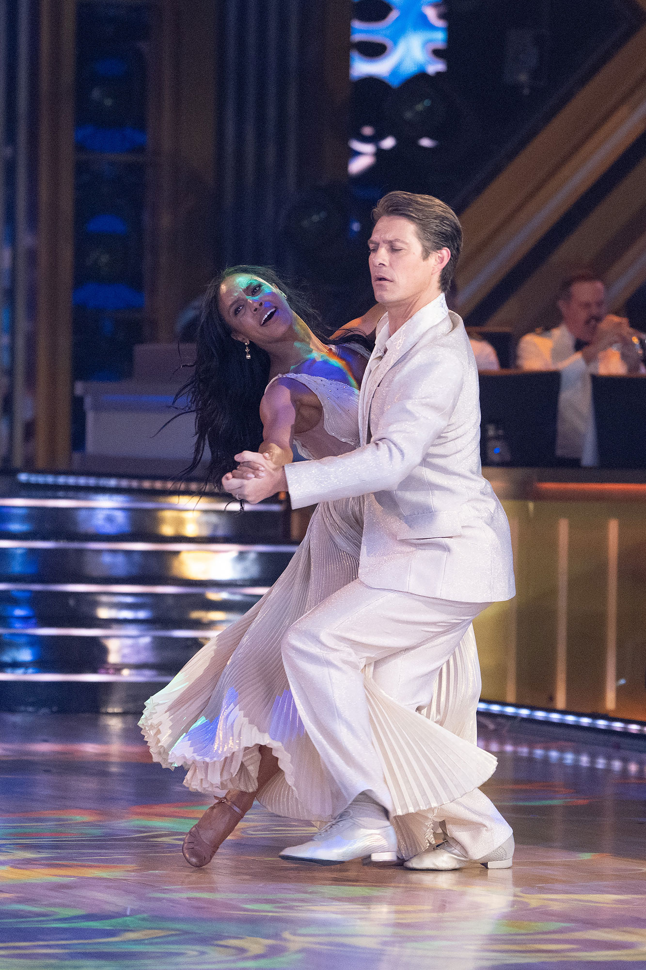 DWTS' Carrie Ann Inaba Reacts to Britt Stewart's Shocking Elimination