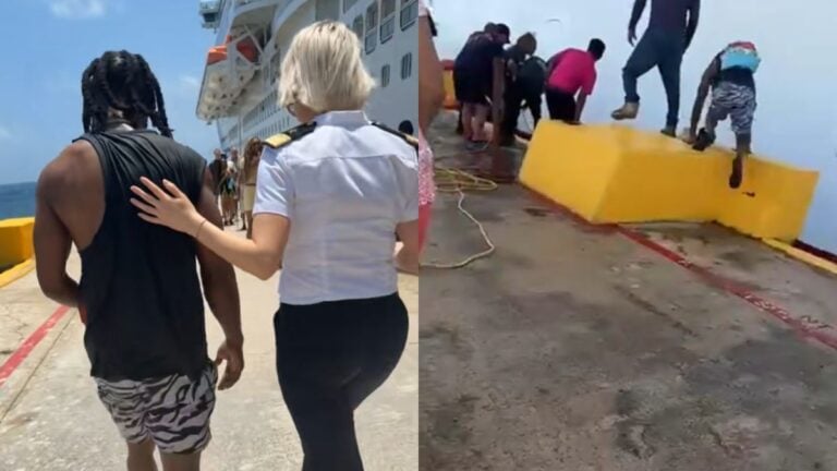 Carnival Guest Saves Life After Fellow Passenger Falls Off Pier