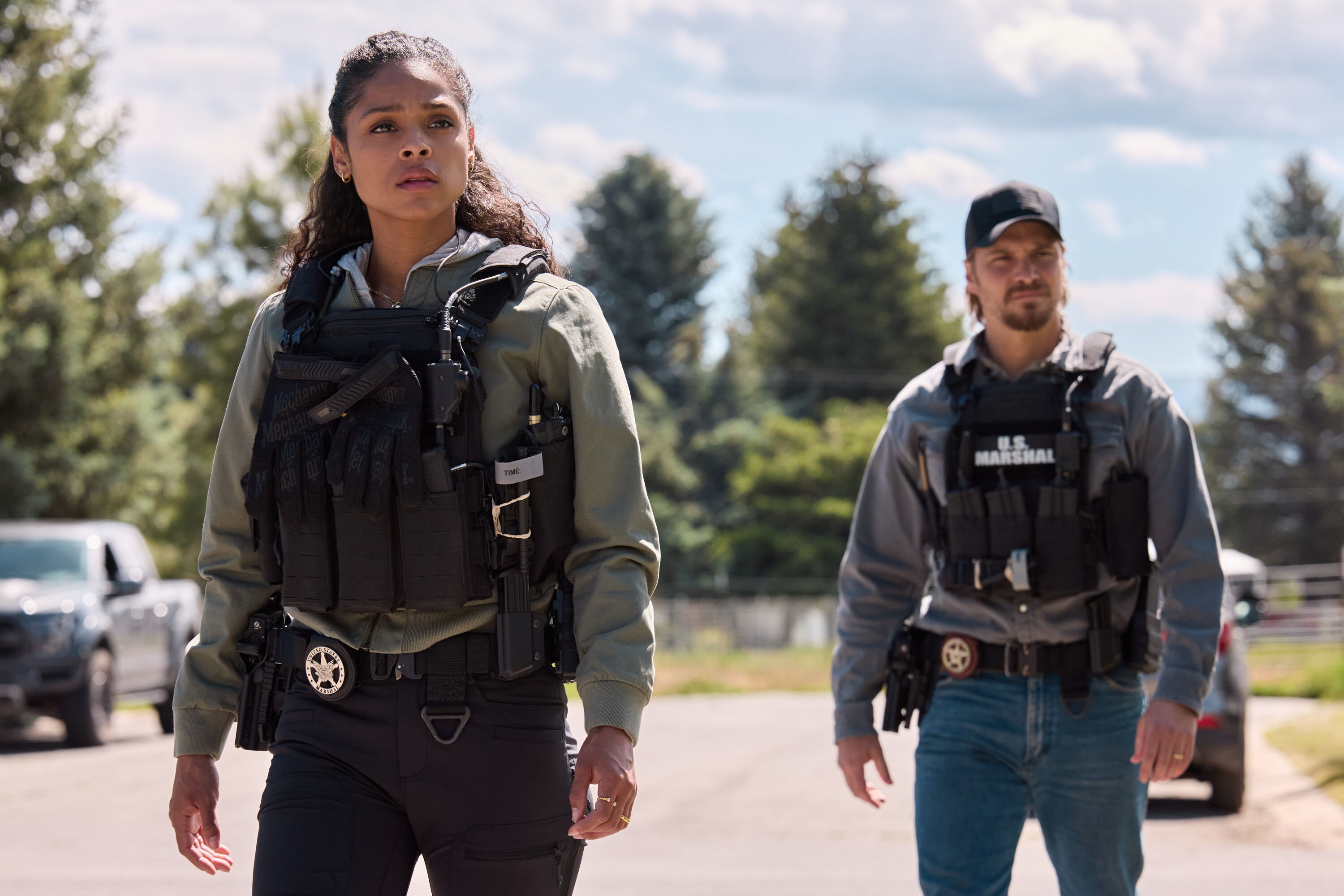 Marshals' Ash Santos Clarifies Luke Grimes' Fight Scene as Kayce in New York