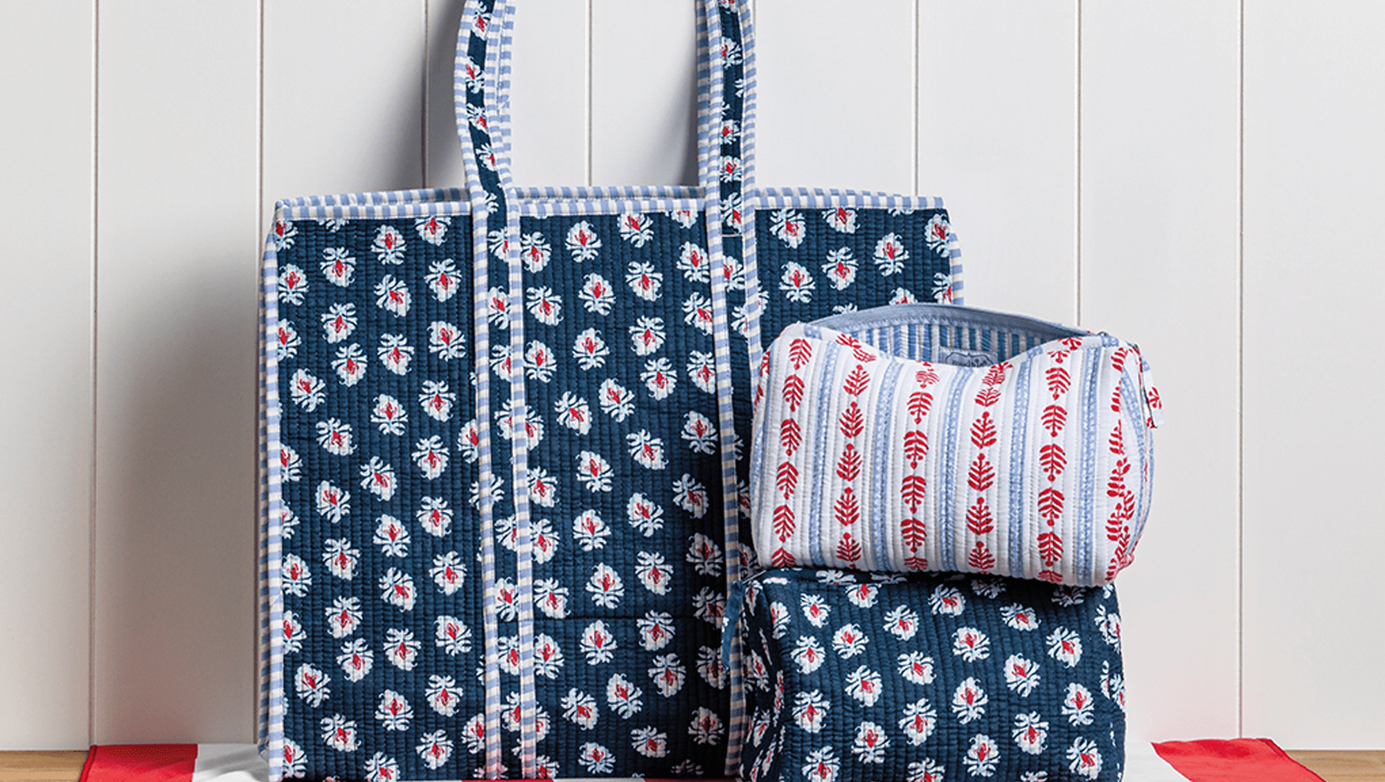 Channel Nantucket 'Rich Mom' Style With This Quilted Tote Bag