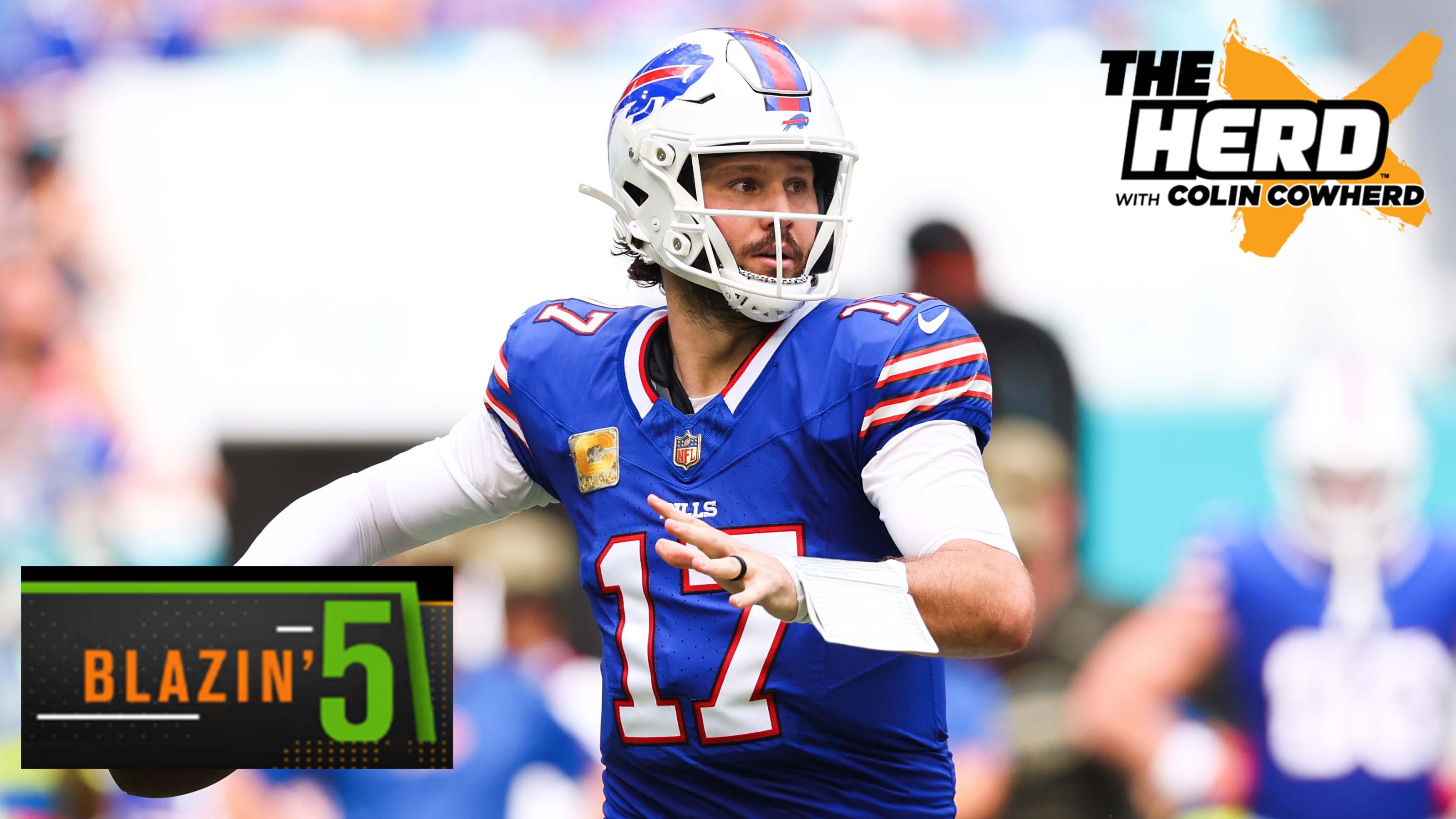 Blazin’ 5 for Week 11: Bills, Seahawks &amp; 49ers highlight Colin’s best bets | The Herd