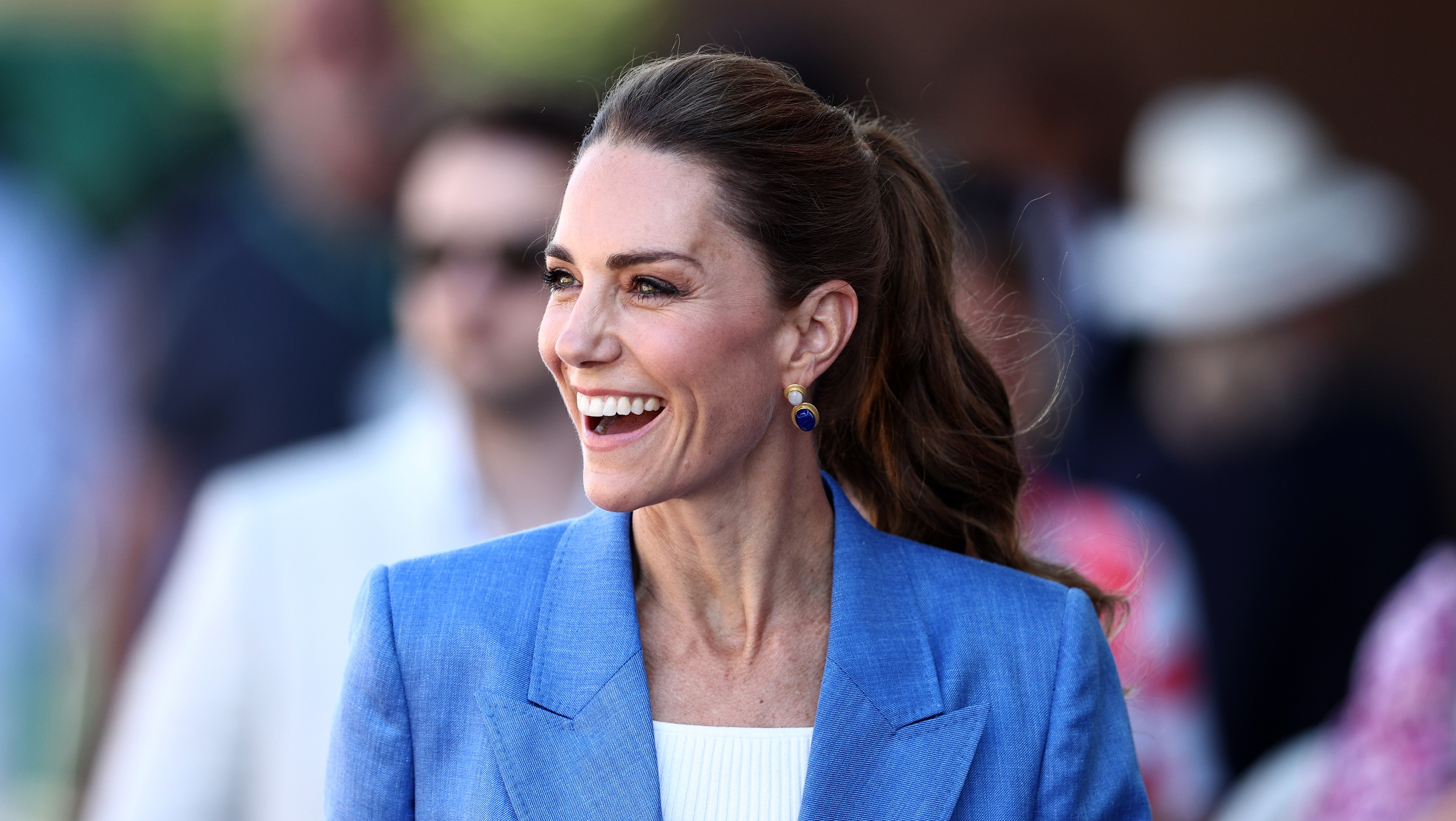Once Again, Kate Middleton Is Convincing Us to Swap Black Pants for This Richer Alternative
