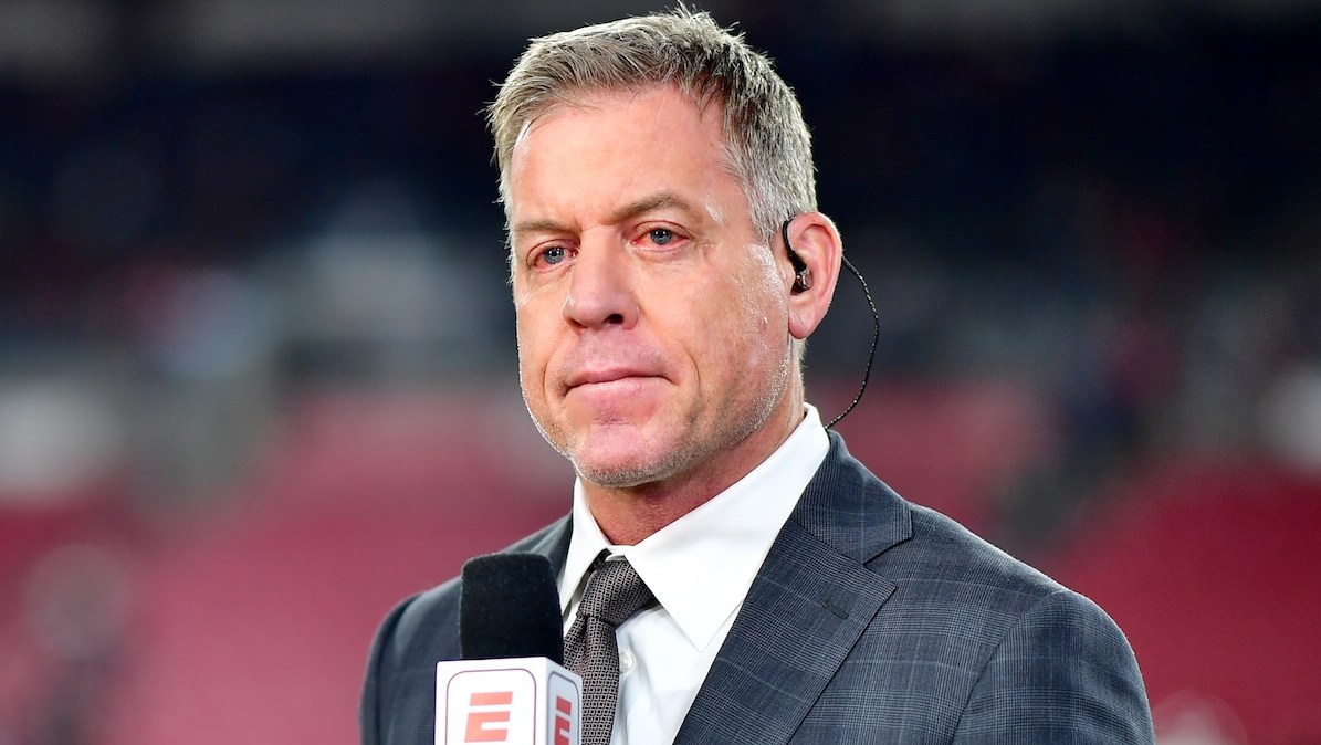 Why Troy Aikman Fought Back Tears in ‘Monday Night Football’ Broadcast Booth