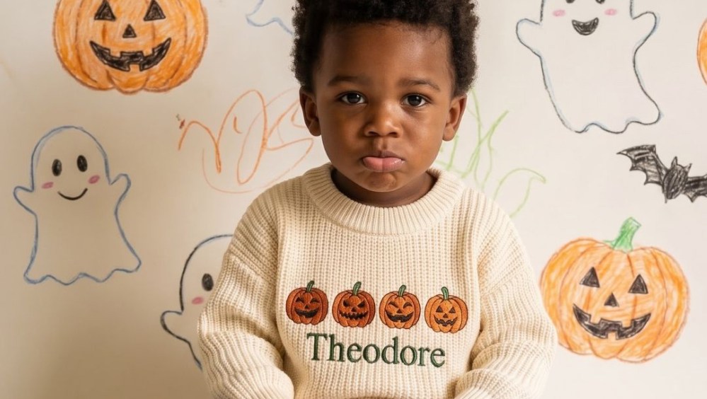 It's Baby Sweater Season! This Brand Has the Sweetest Fall-Themed Options