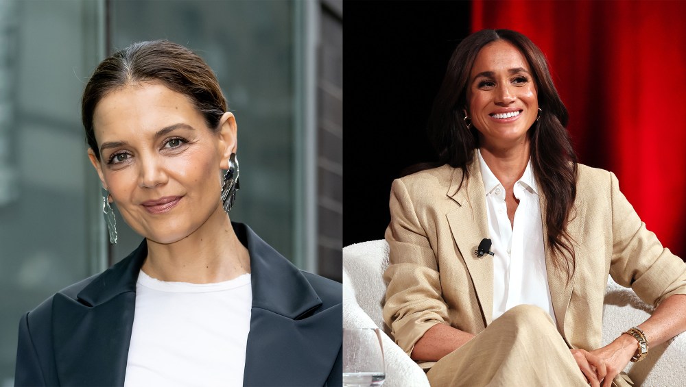 Katie Holmes and Meghan Markle Wear This Classy Outer Layer on Repeat
