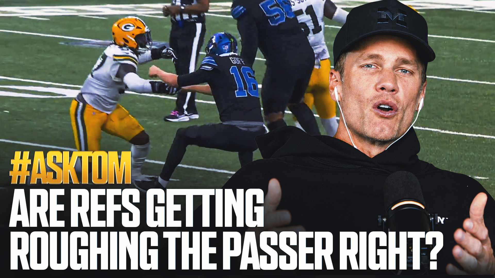 Tom Brady Isn't Sure If Defenders Are Being Treated Fair On Roughing The Passer Calls