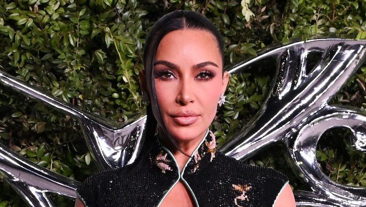 Kim Kardashian Documents Underwear-Baring Outfit Change for 46th Birthday