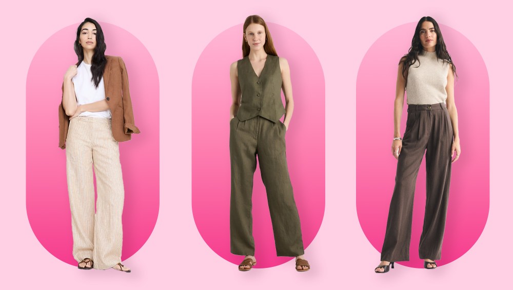 Airy Linen Work Pants Will Be Your BFF This Spring and Summer