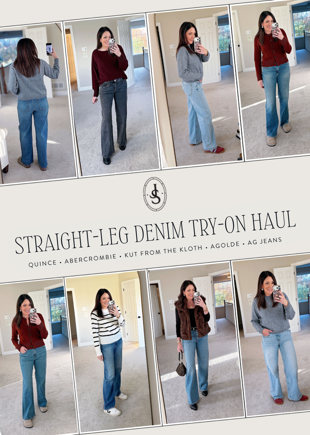 Which Straight-Leg Jeans Are In This Fall: Finding the Right Fit &amp; Style