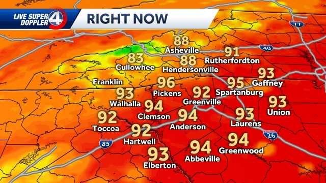 Isolated storms Tuesday, widespread storms Wednesday and Thursday