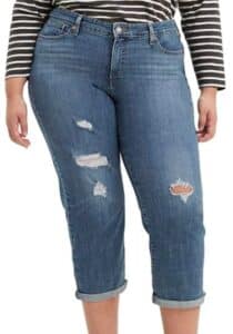 Best Plus-Size Jeans for Apple-Shaped Women