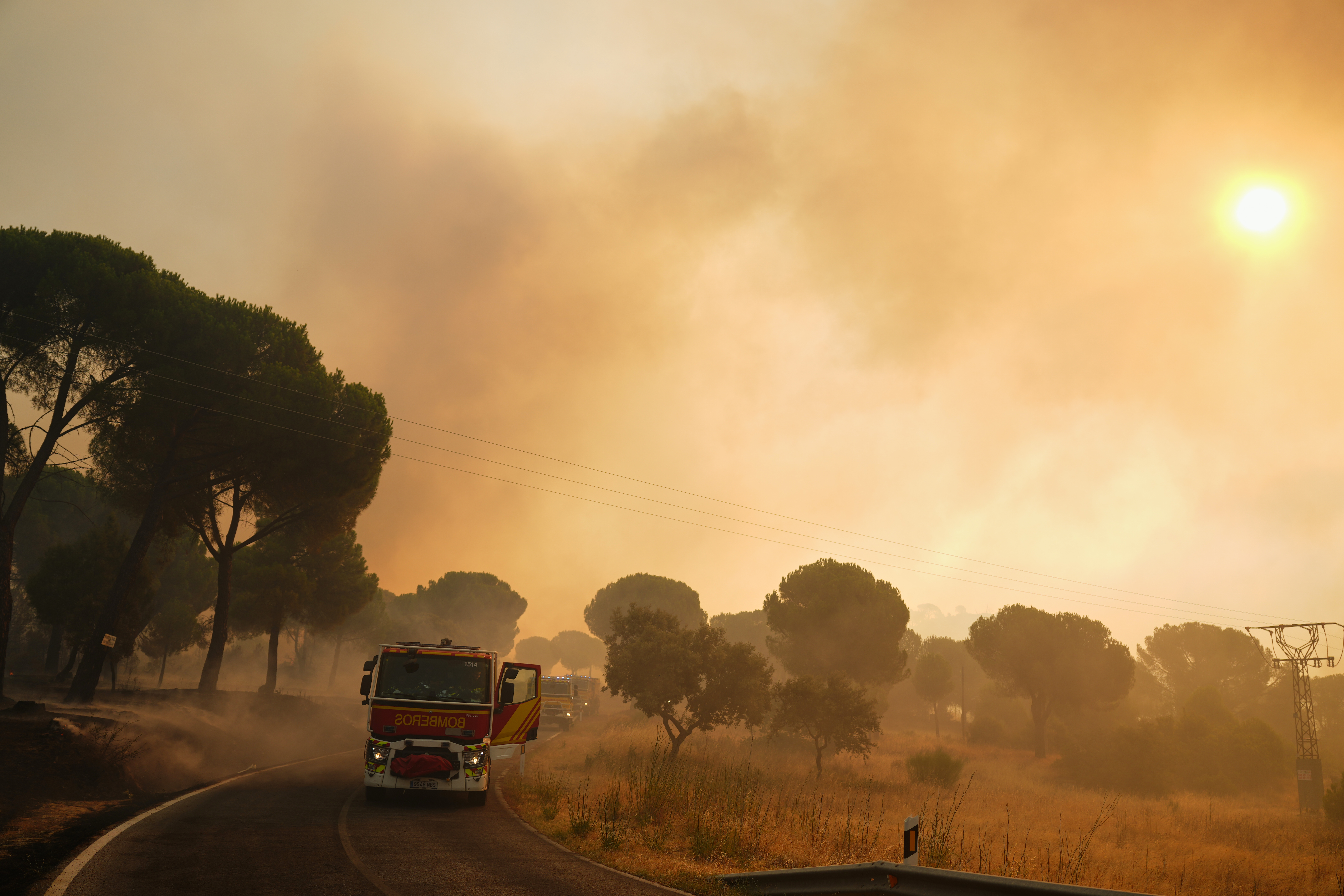 Could Wildfires Overshadow Spain’s Solar Eclipse?