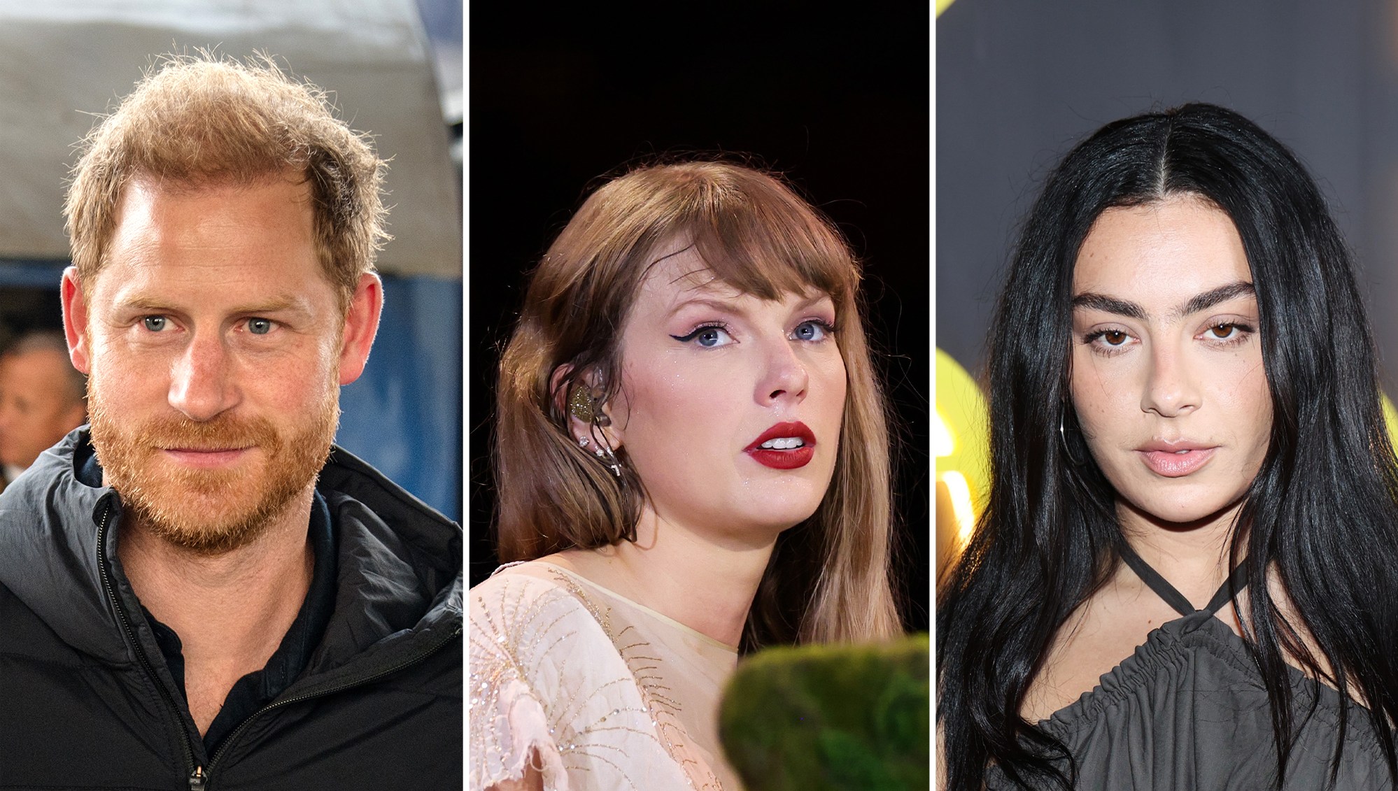 Prince Harry Asked to Weigh In on Taylor Swift and Charli XCX's Feud