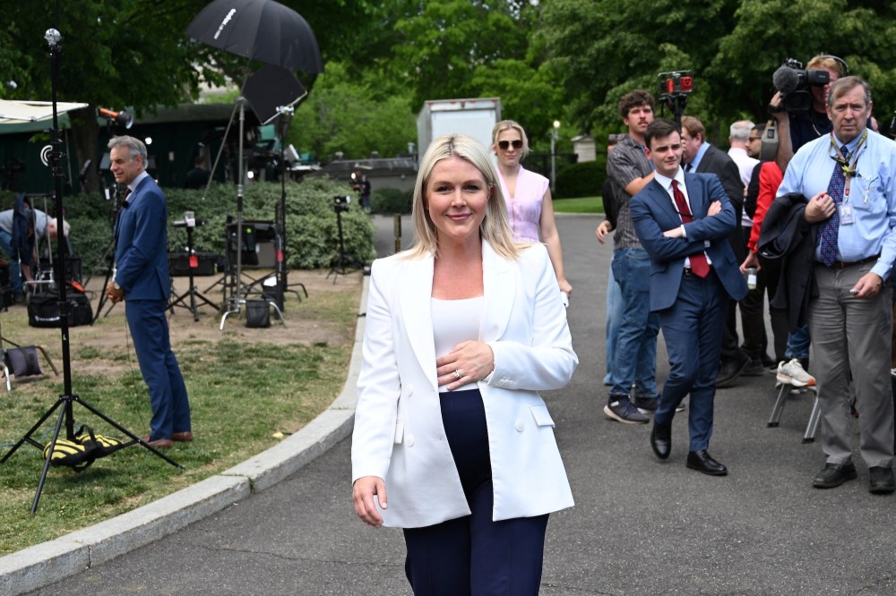 Press Secretary Karoline Leavitt Says She’s Having Baby No. 2 ‘Any Minute'