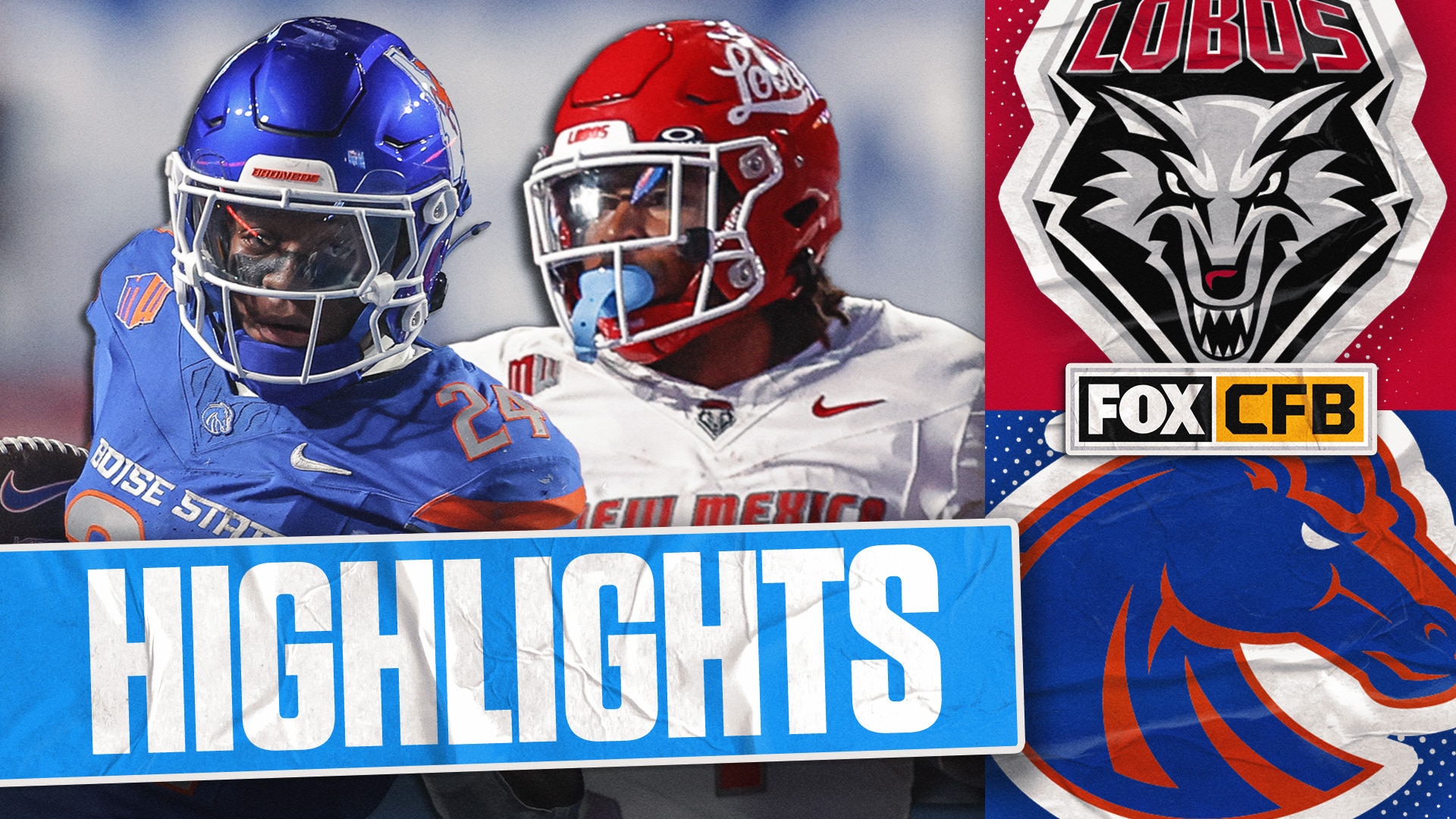 New Mexico Lobos vs. Boise State Broncos Highlights | FOX College Football