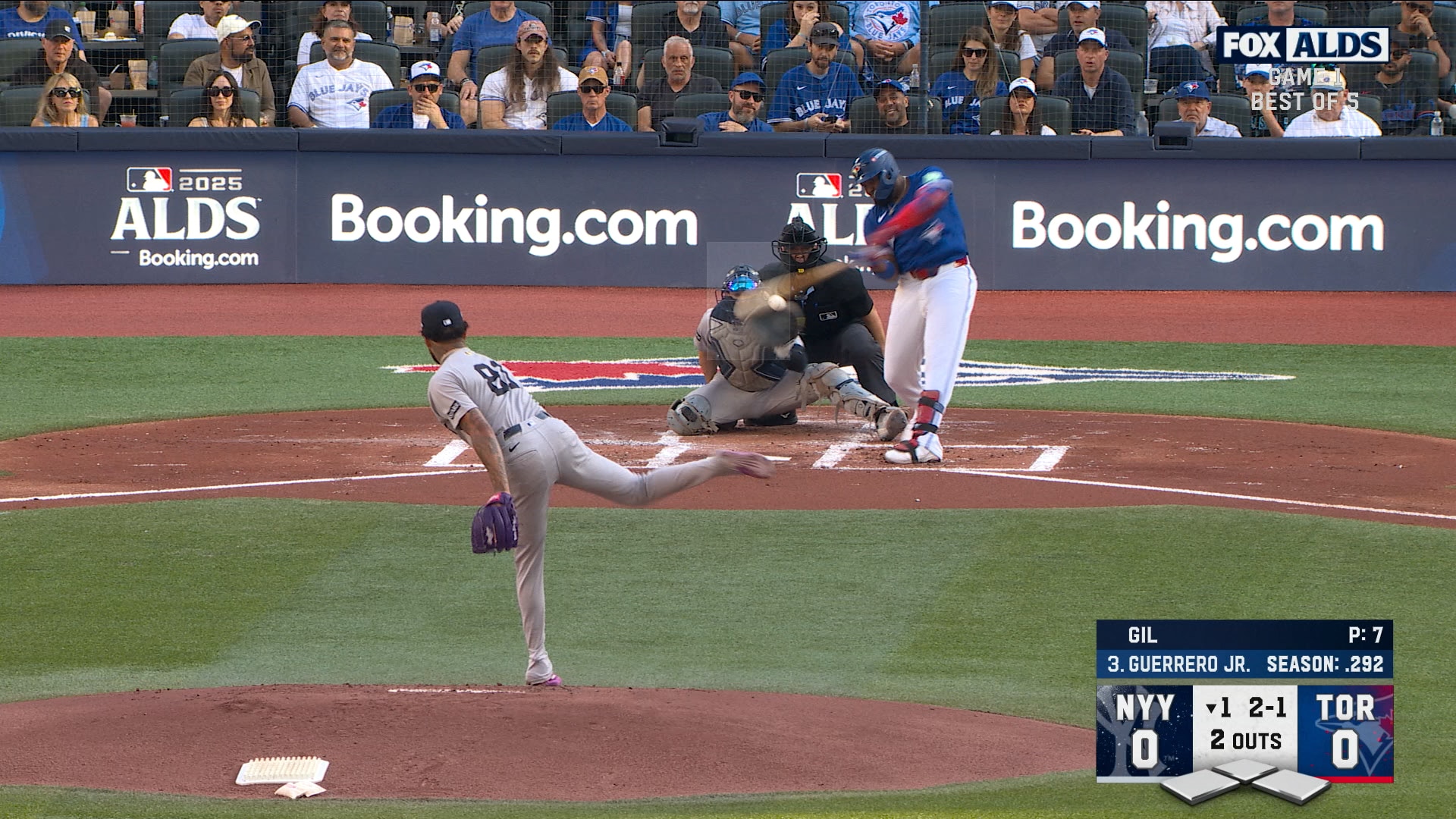 Vladimir Guerrero Jr. crushes solo home run, giving Blue Jays early lead over Yankees
