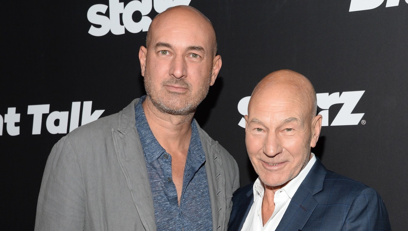 Patrick Stewart's Son Daniel Reacts to Dad's Death With Throwback Photo