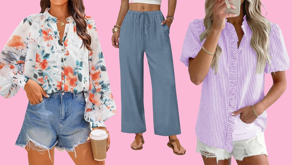 These Loose, Slimming Pieces Nail Santorini Style — Starting at $6