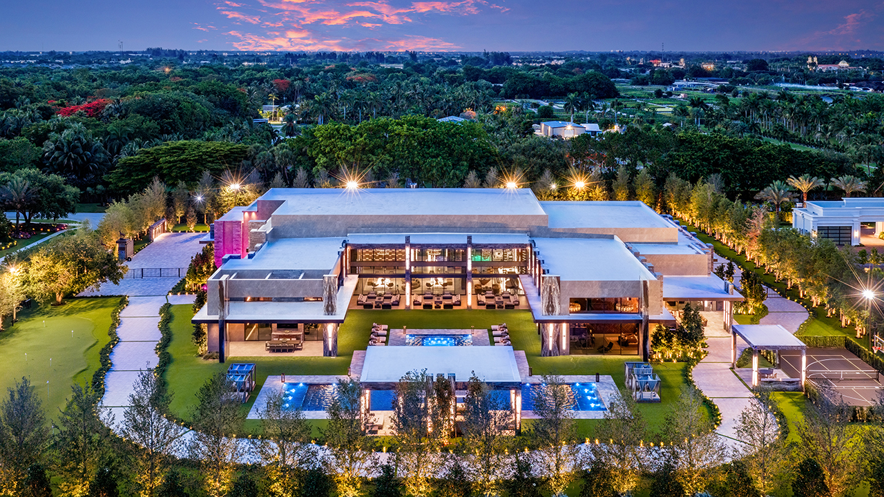 Inside Florida's $85M James Bond-inspired mansion built to 'make a billionaire's jaw drop'