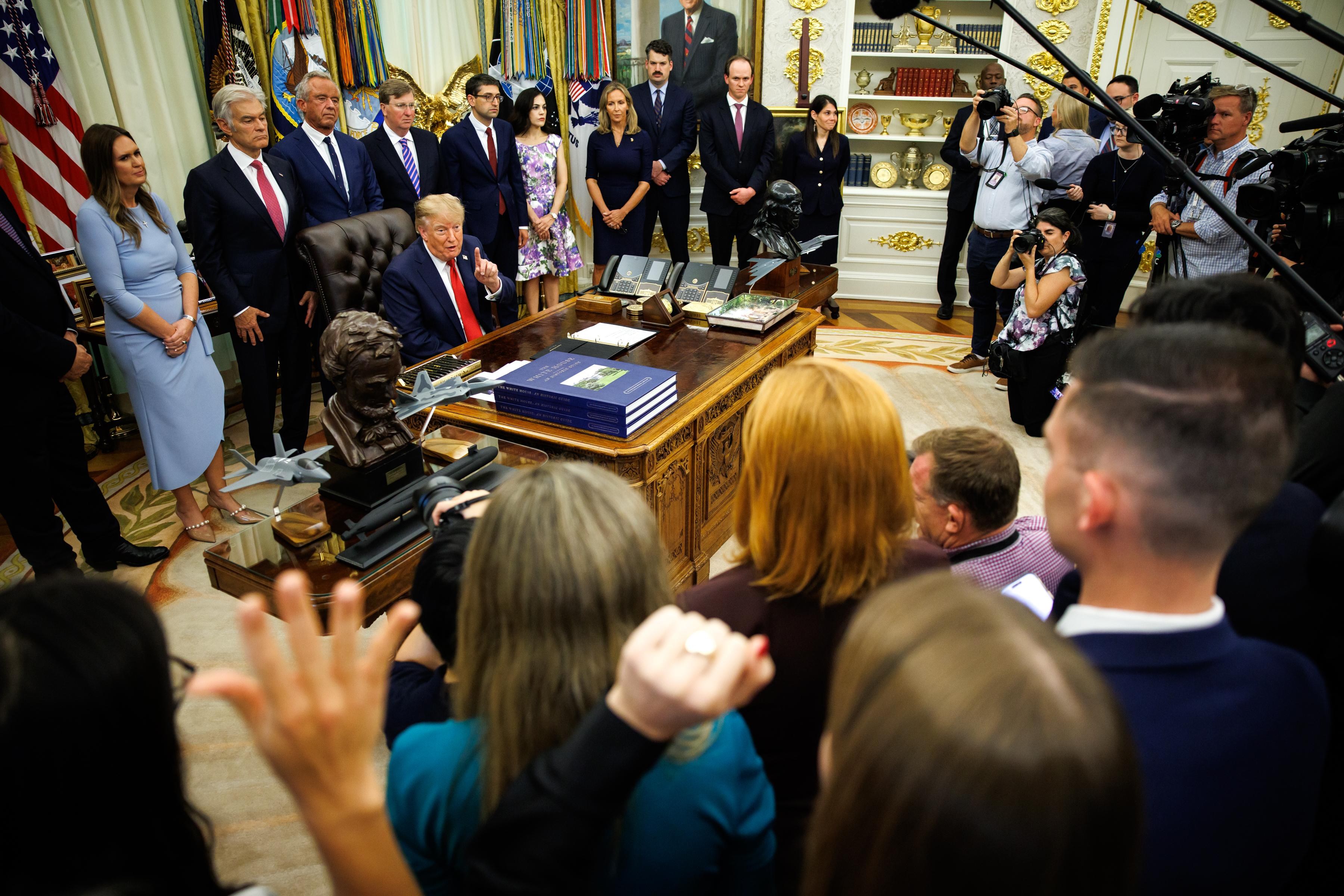 Even Trump knew he’d lose this fight with the press
