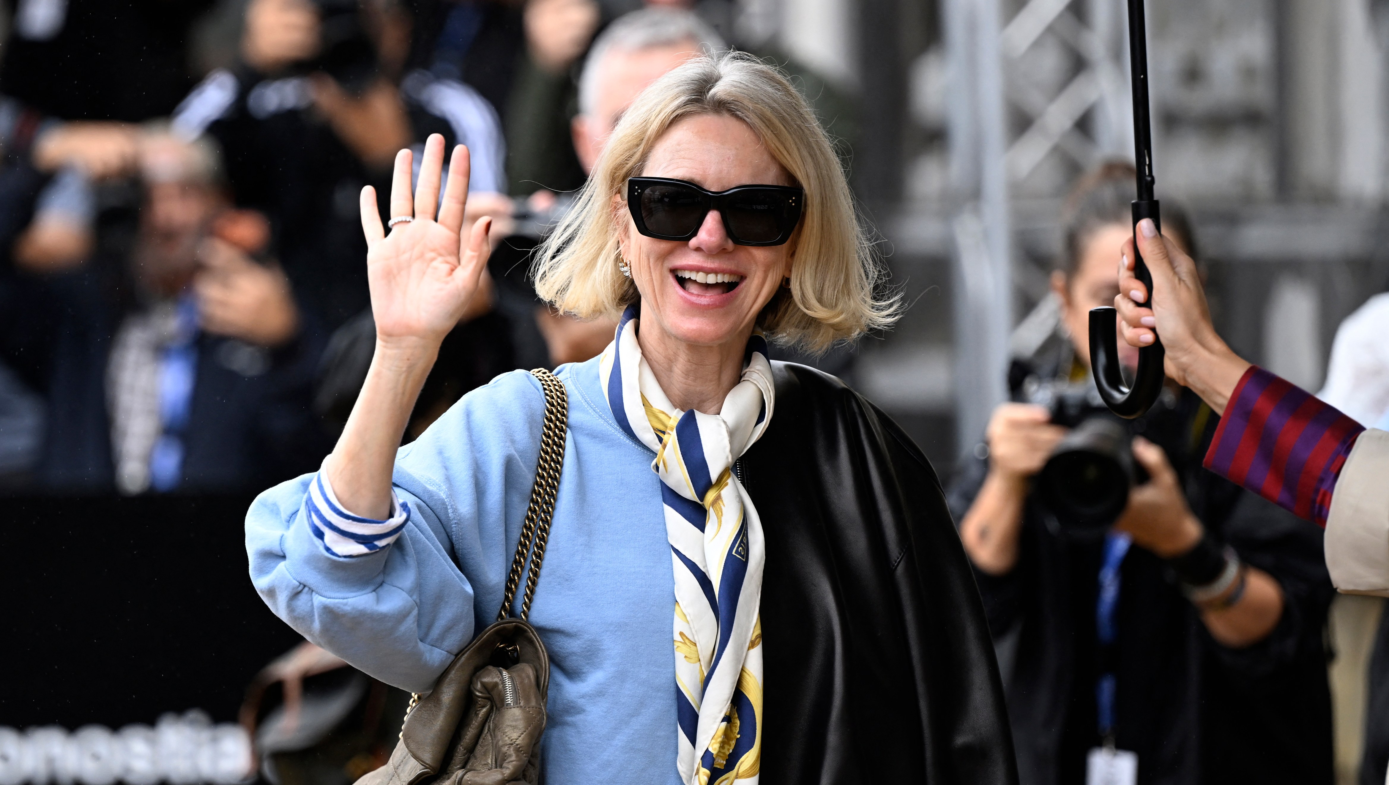 Naomi Watts' Cool-Girl Adidas Sneakers Make Jeans Look Incredibly Chic