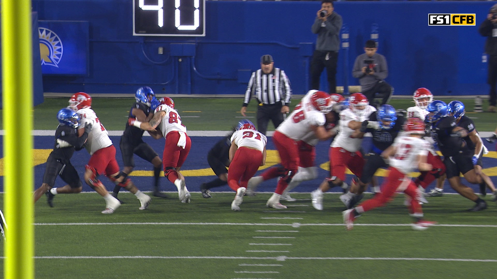 Fresno State’s Brandon Ramirez rushes for two-yard TD, extending lead over San Jose State