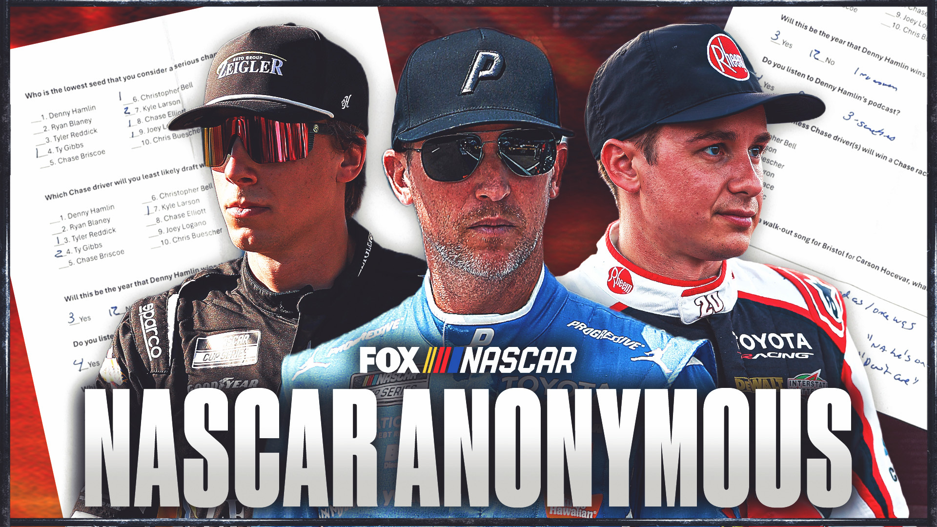 NASCAR Anonymous: Denny Hamlin's Title Chances &amp; Carson Hocevar's Walk-out Song