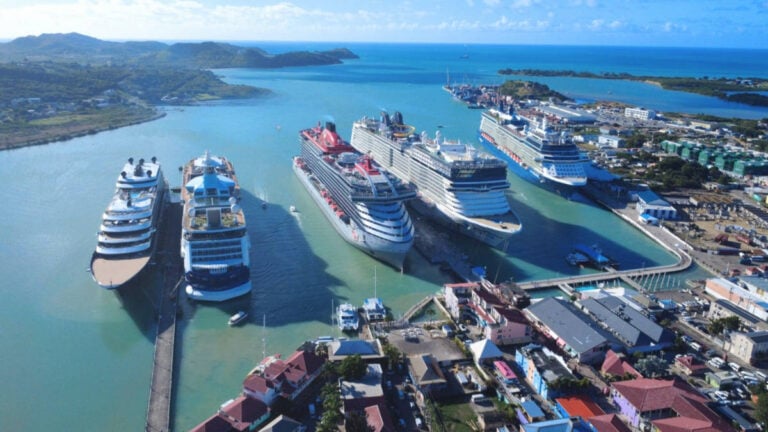 Antigua Packs in 12,000 Cruise Passengers as Six Ships Arrive at Once