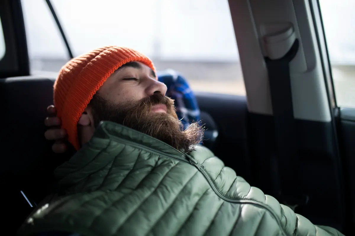 The wacky SoCal winter ritual that has my man sleeping in his car — tell me I’m not alone